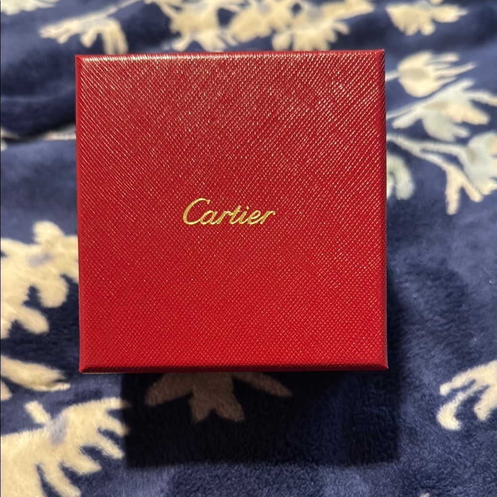 Cartier Red Jewelry Box